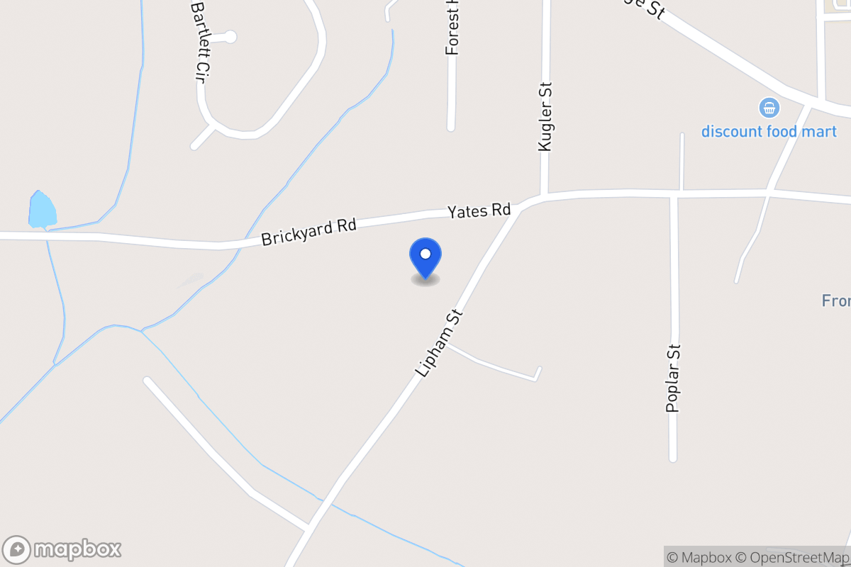 Map of 210 Lipham St