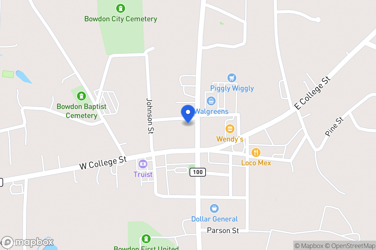 Map of 110 Saxon St