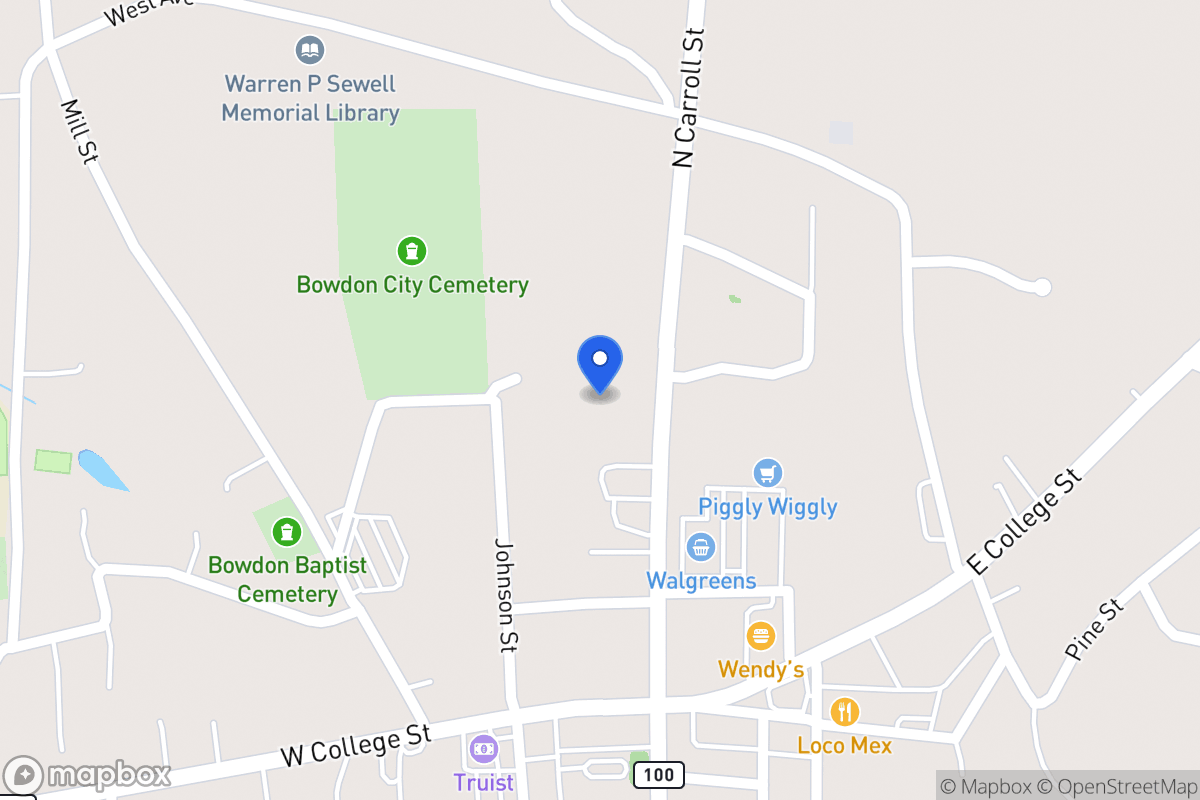Map of 139 N Carroll St