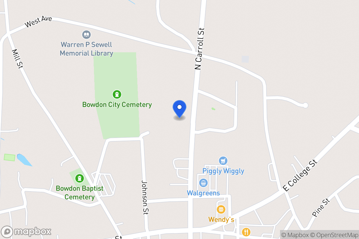 Map of 147 N Carroll St
