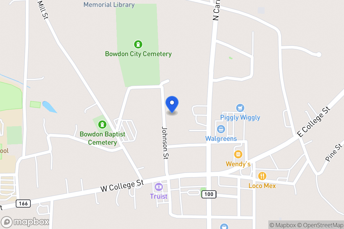 Map of 126 Johnson St