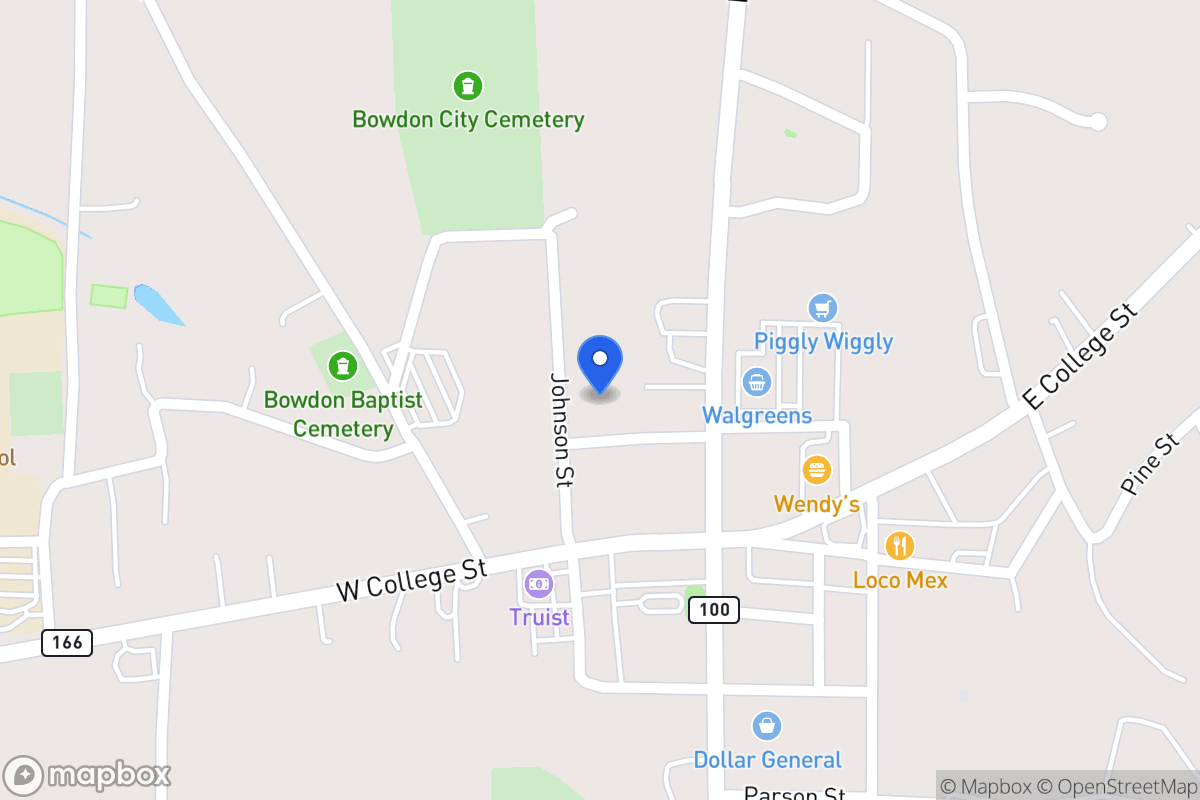 Map of 116 Johnson St