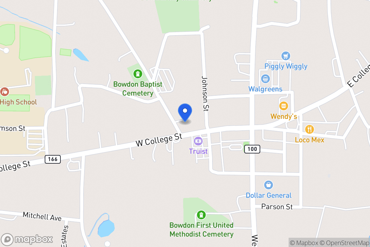 Map of 210 W College St