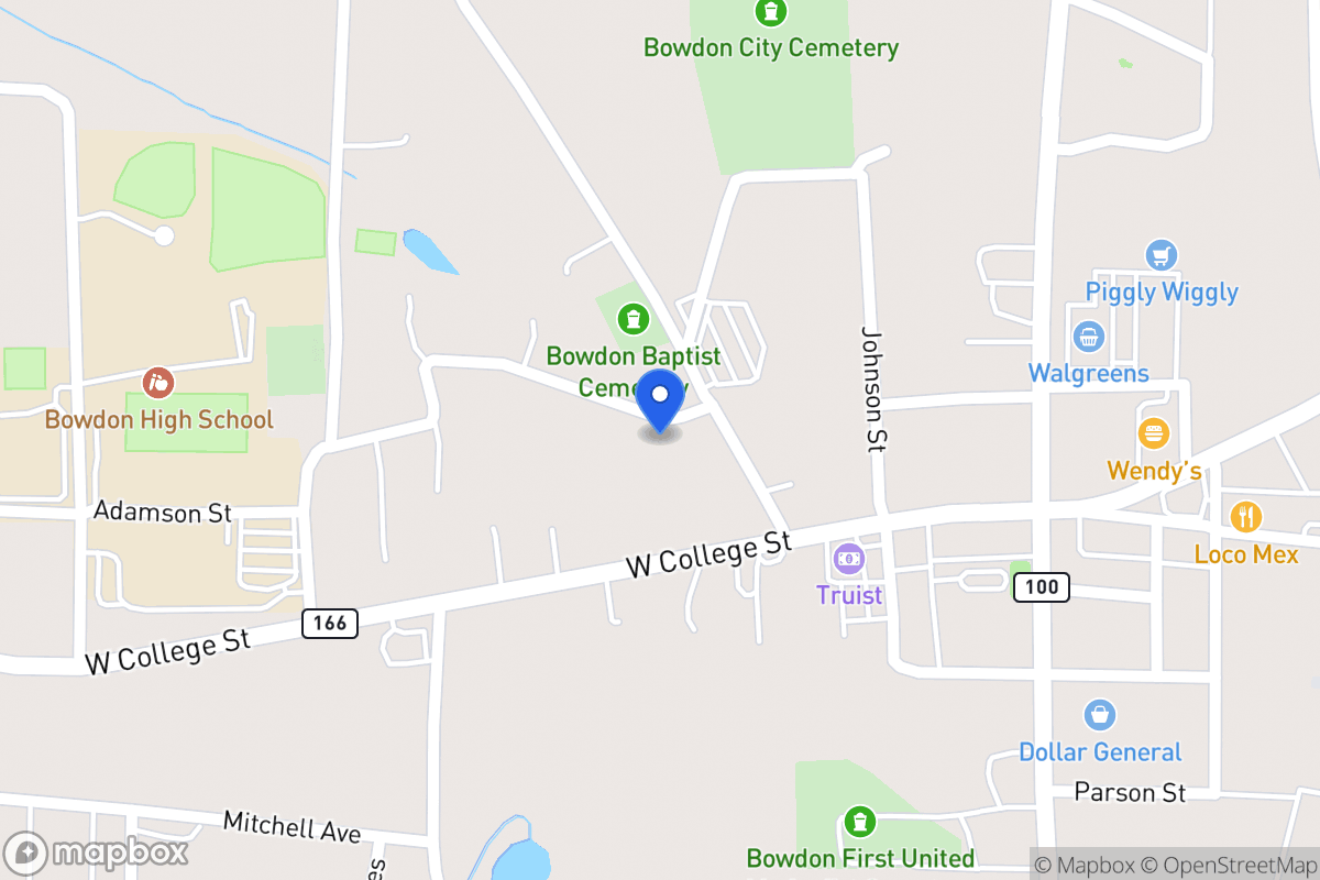 Map of 305 Ellenwood Dr