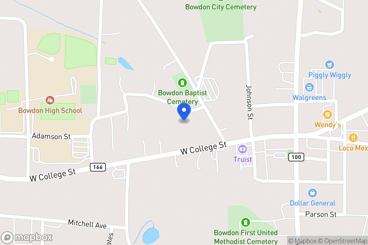 Map of 307 Ellenwood Dr
