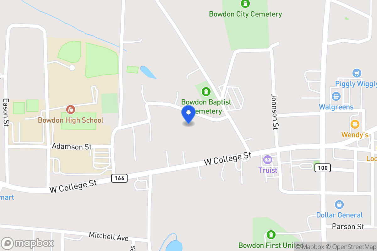 Map of 313 Ellenwood Dr