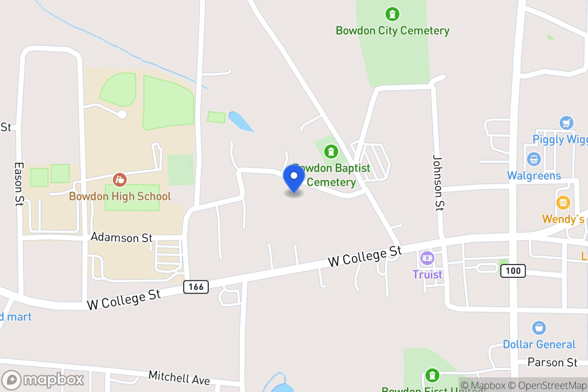 Map of 317 Ellenwood Dr