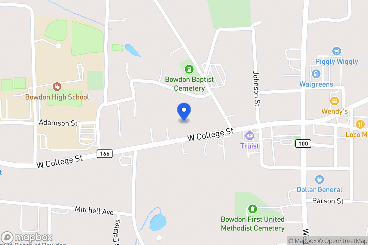 Map of 318 W College St