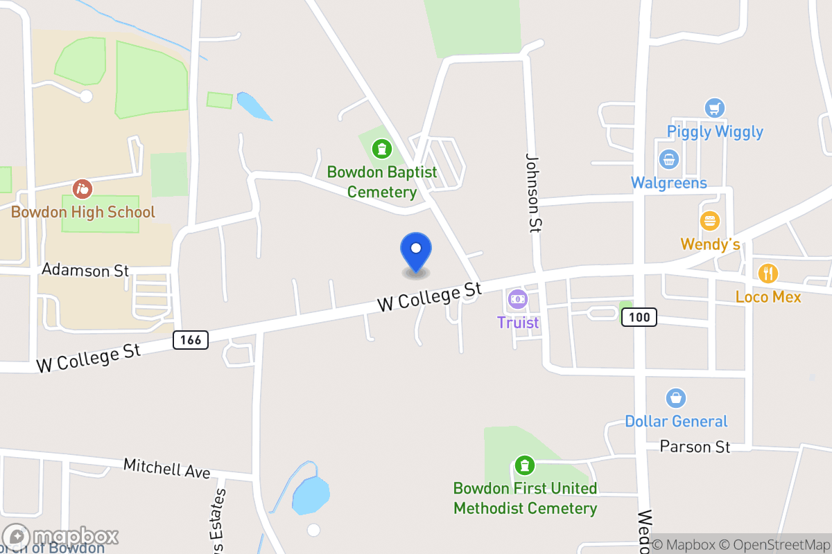 Map of 310 W College St