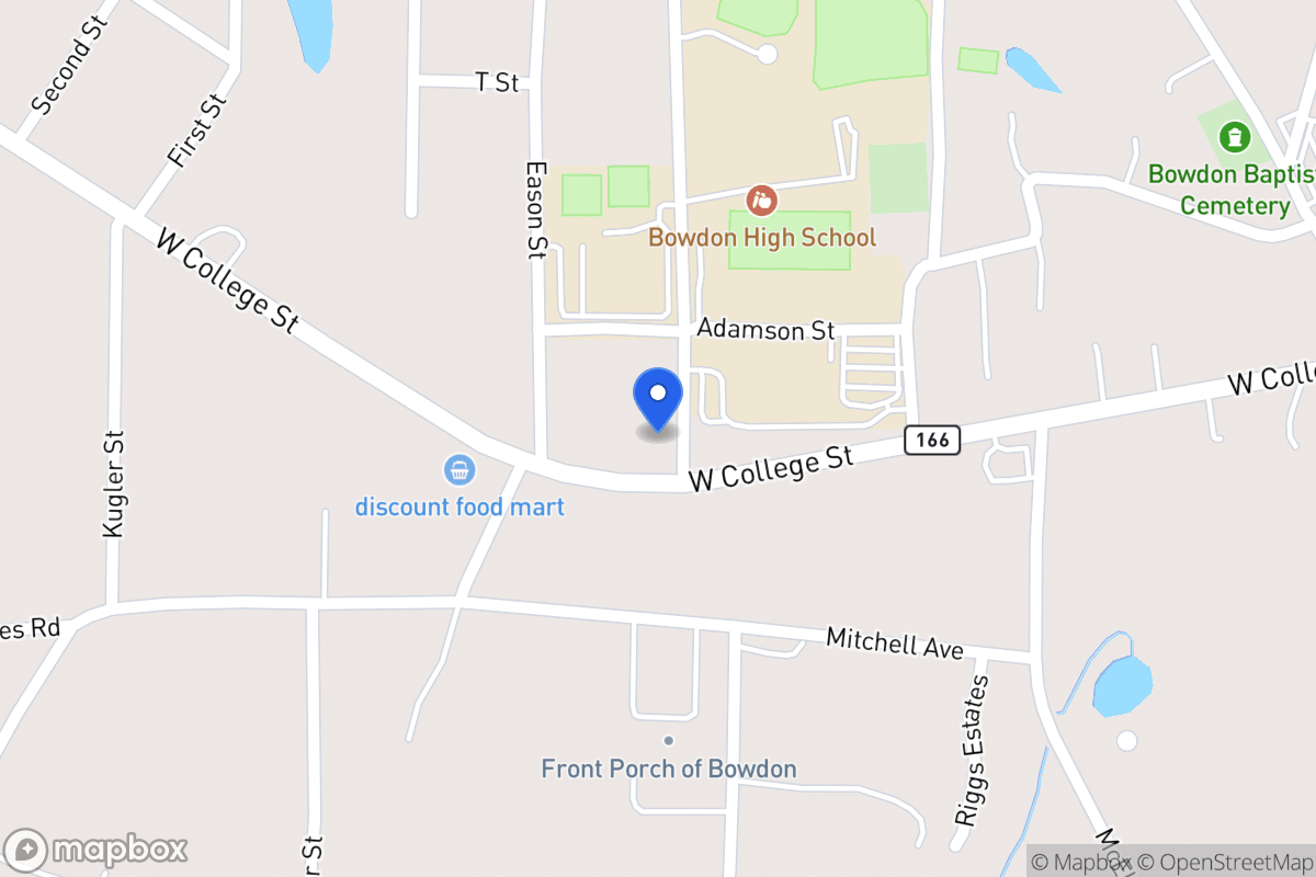 Map of 600 W College St