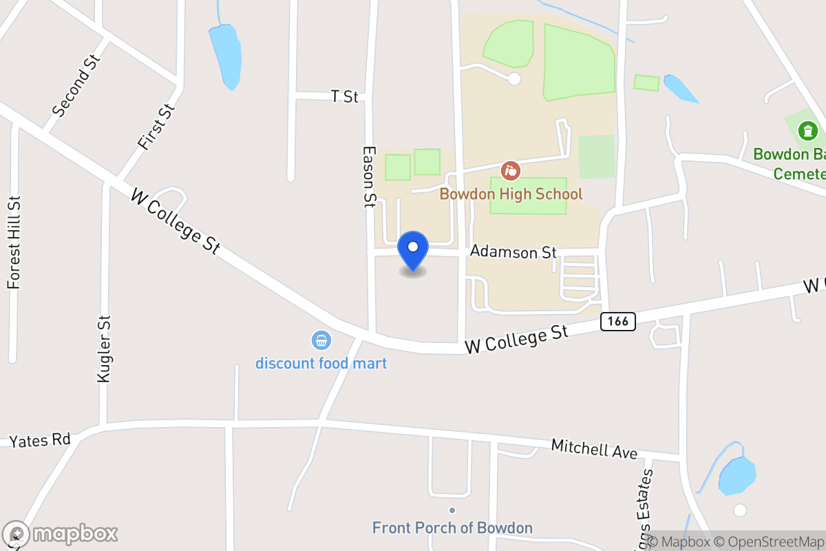 Map of 611 Adamson Ave