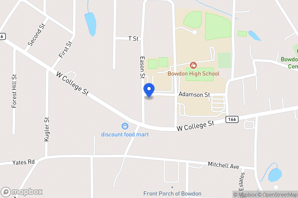 Map of 617 Adams St
