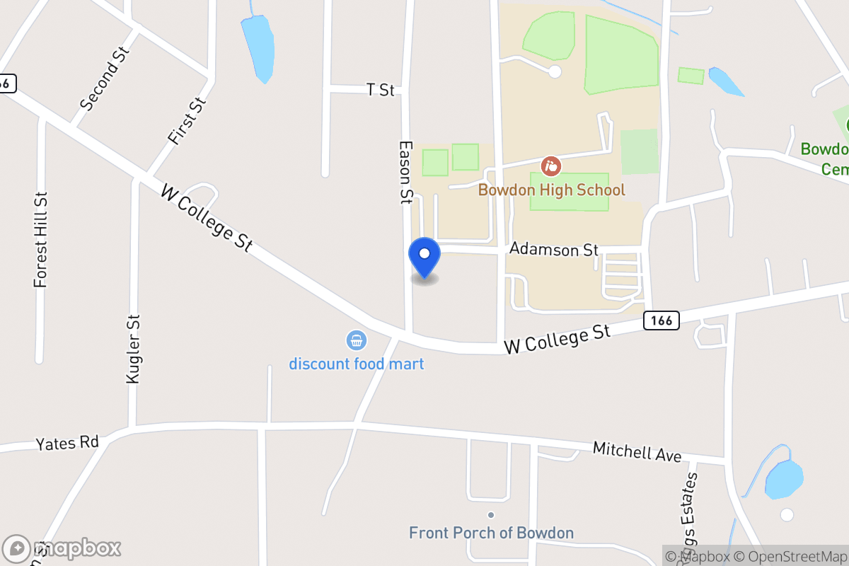 Map of 108 Eason St