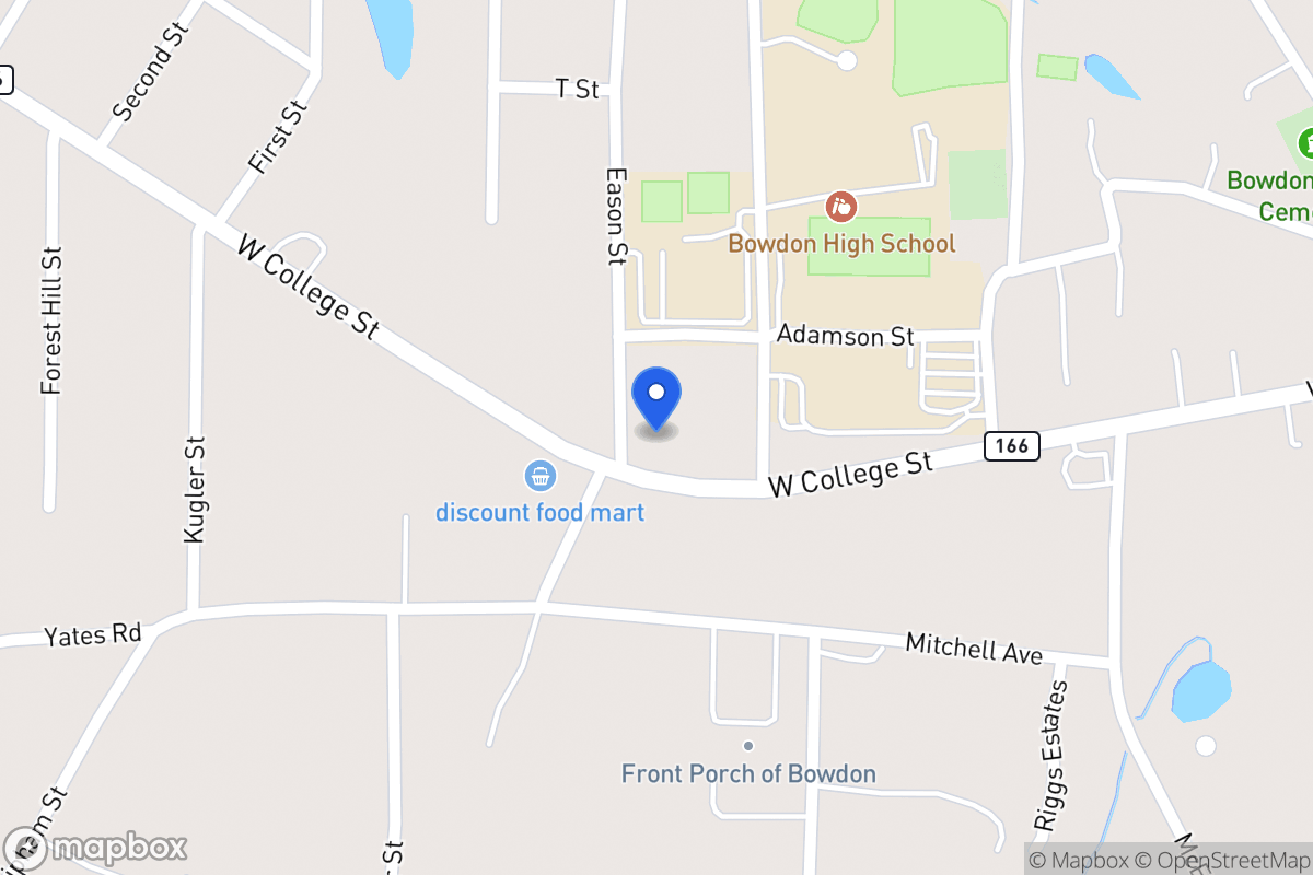Map of 614 W College St