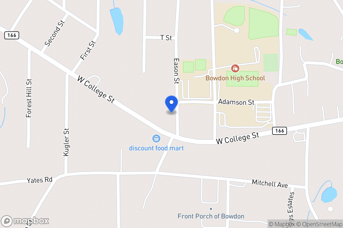 Map of 113 Eason St