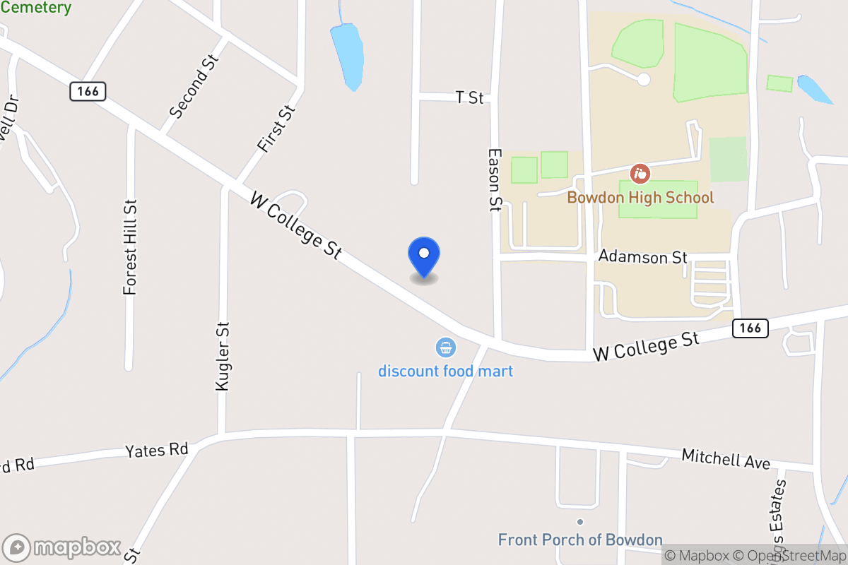 Map of 720 W College St