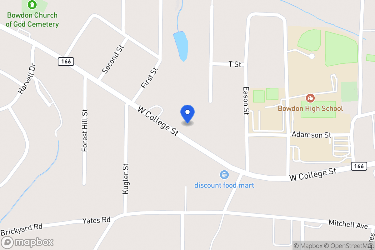 Map of 734 W College St