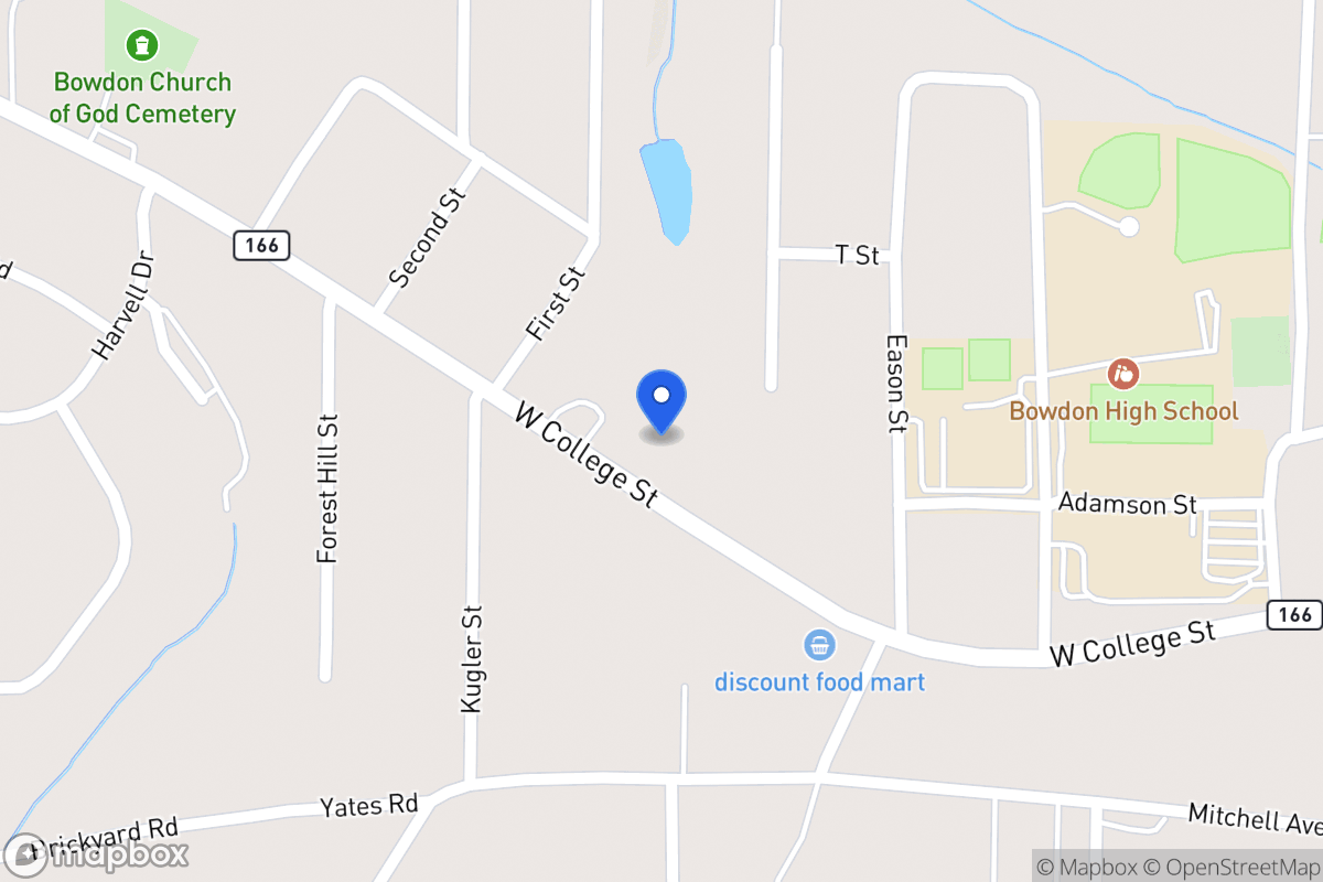 Map of 740 W College St