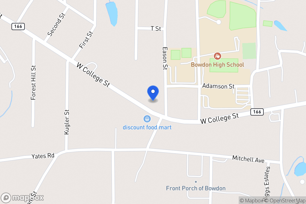 Map of 708 W College St