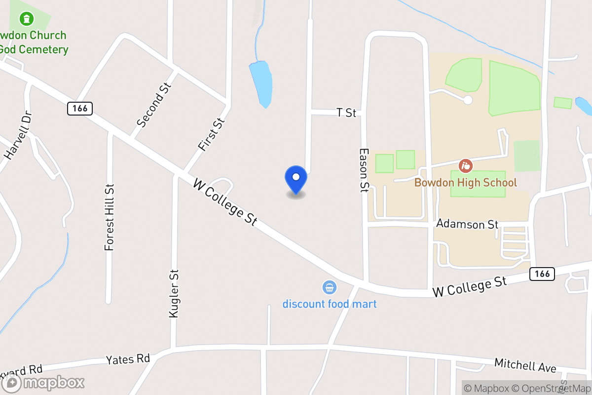 Map of 728 W College St