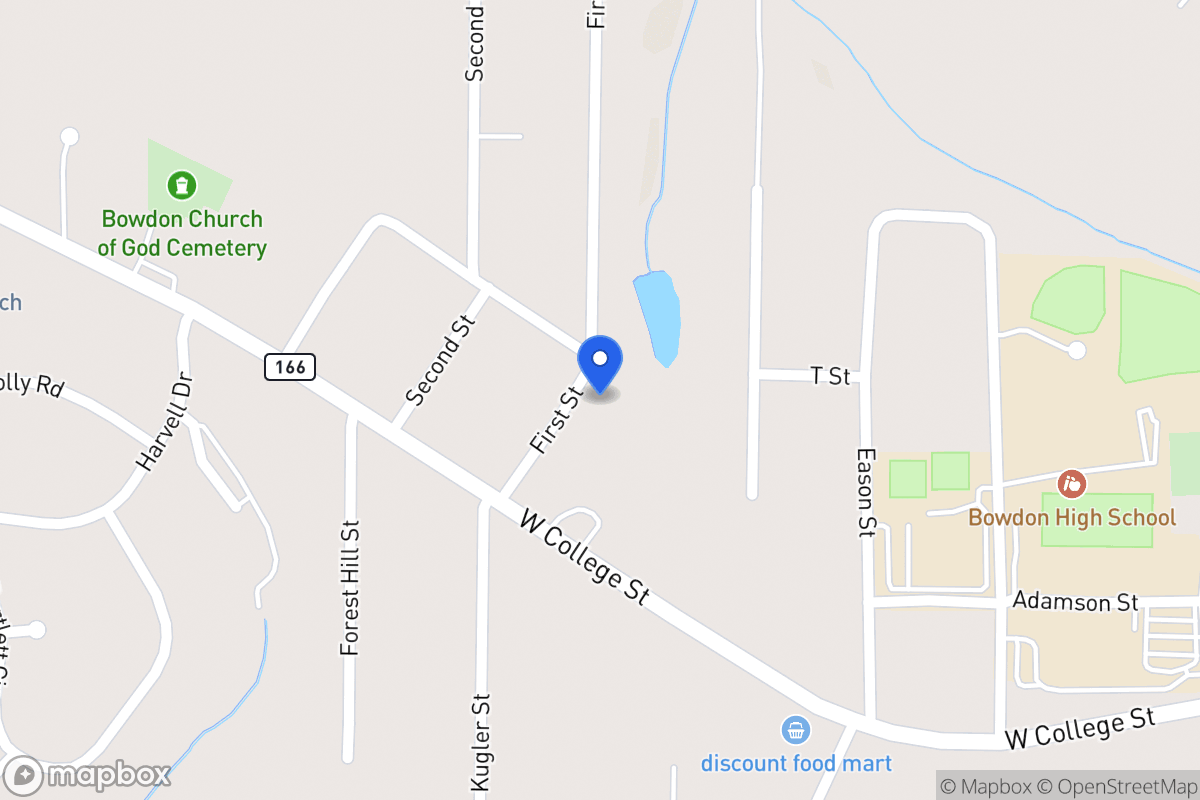 Map of 114 First St