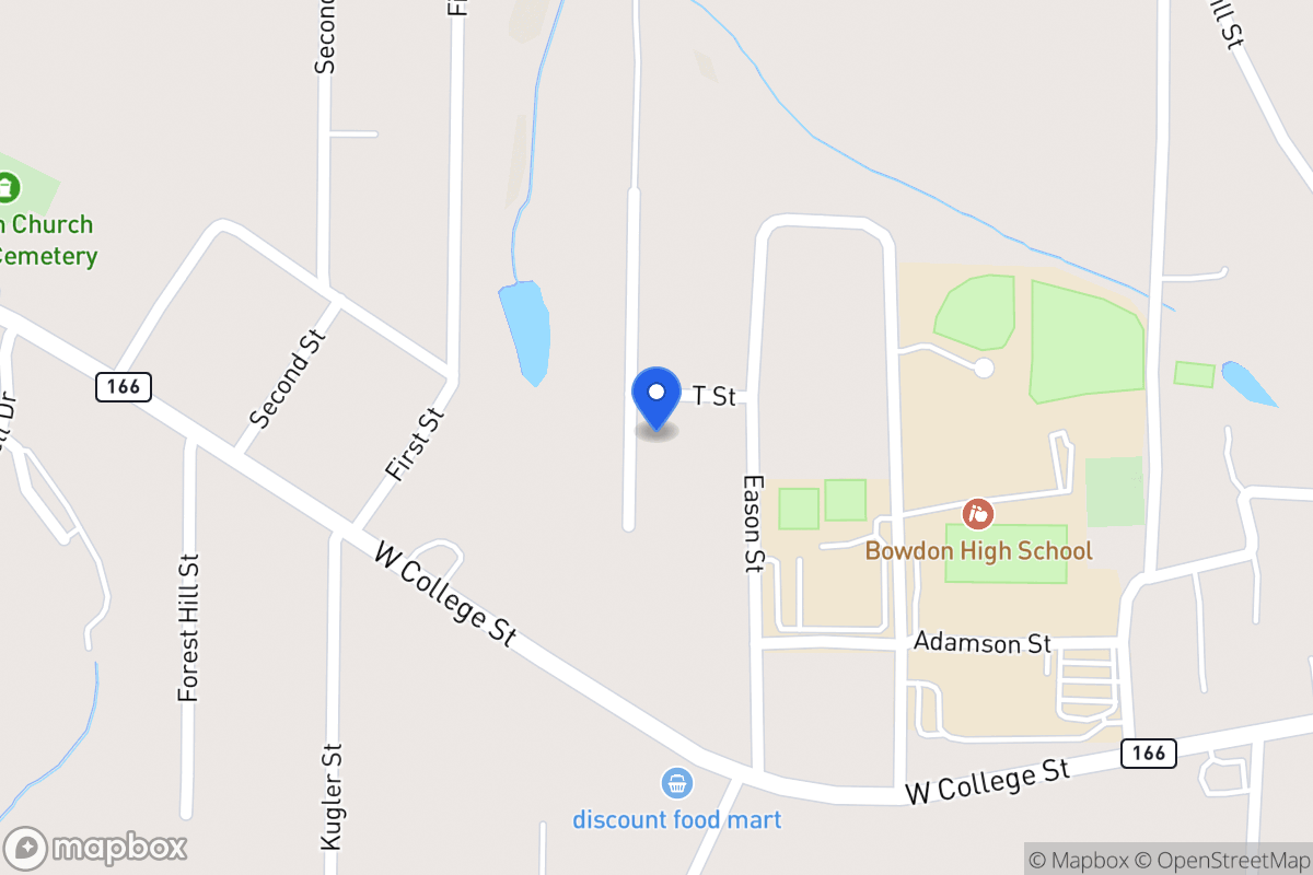 Map of 219 T St