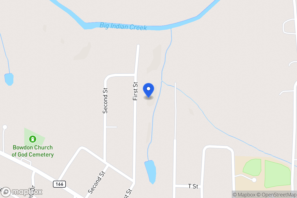 Map of First St