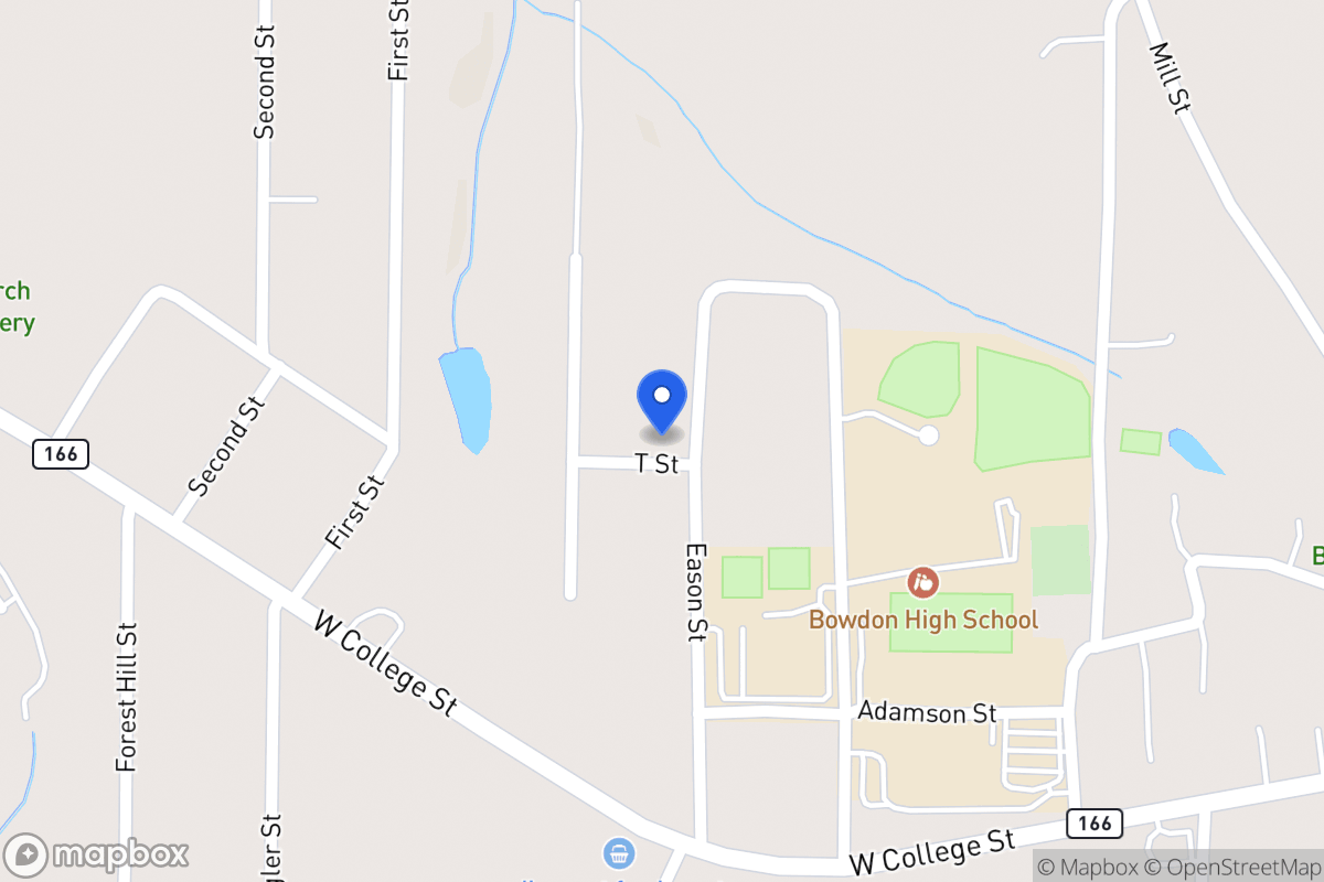 Map of 251 Eason St