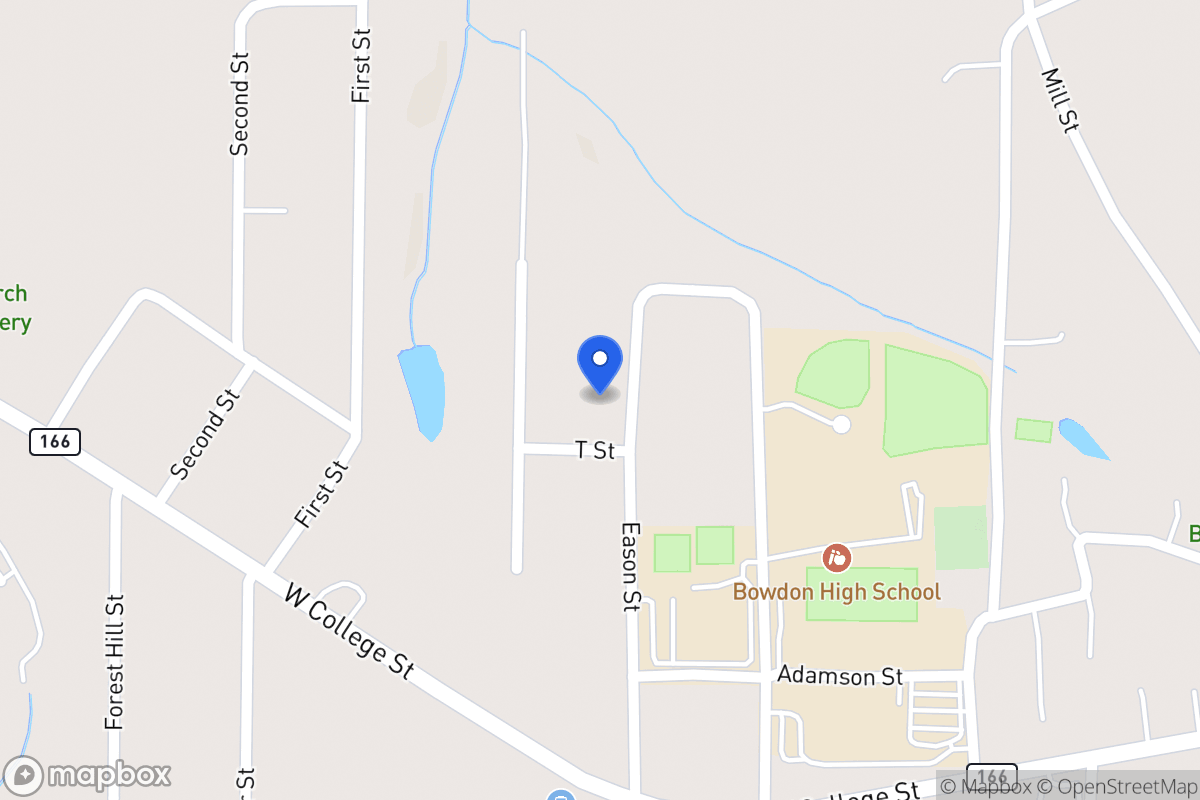 Map of 255 Eason St