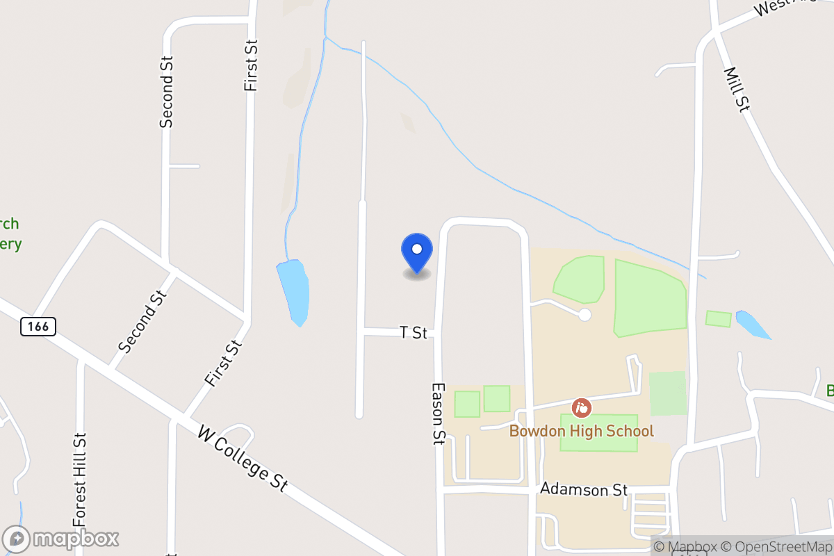 Map of 259 Eason St