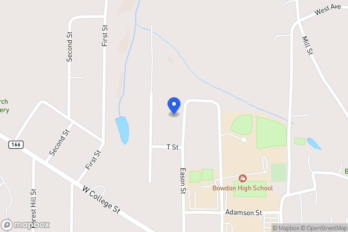 Map of 263 Eason St