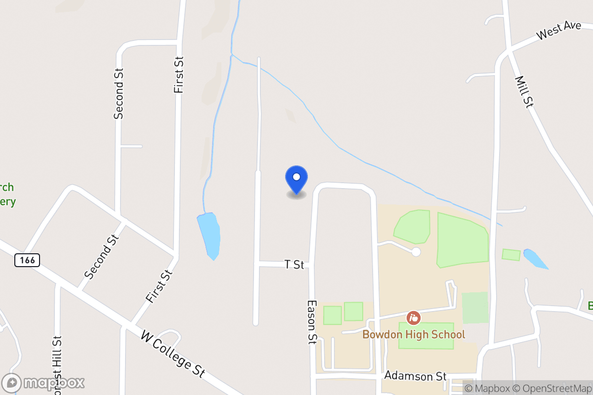 Map of 267 Eason St