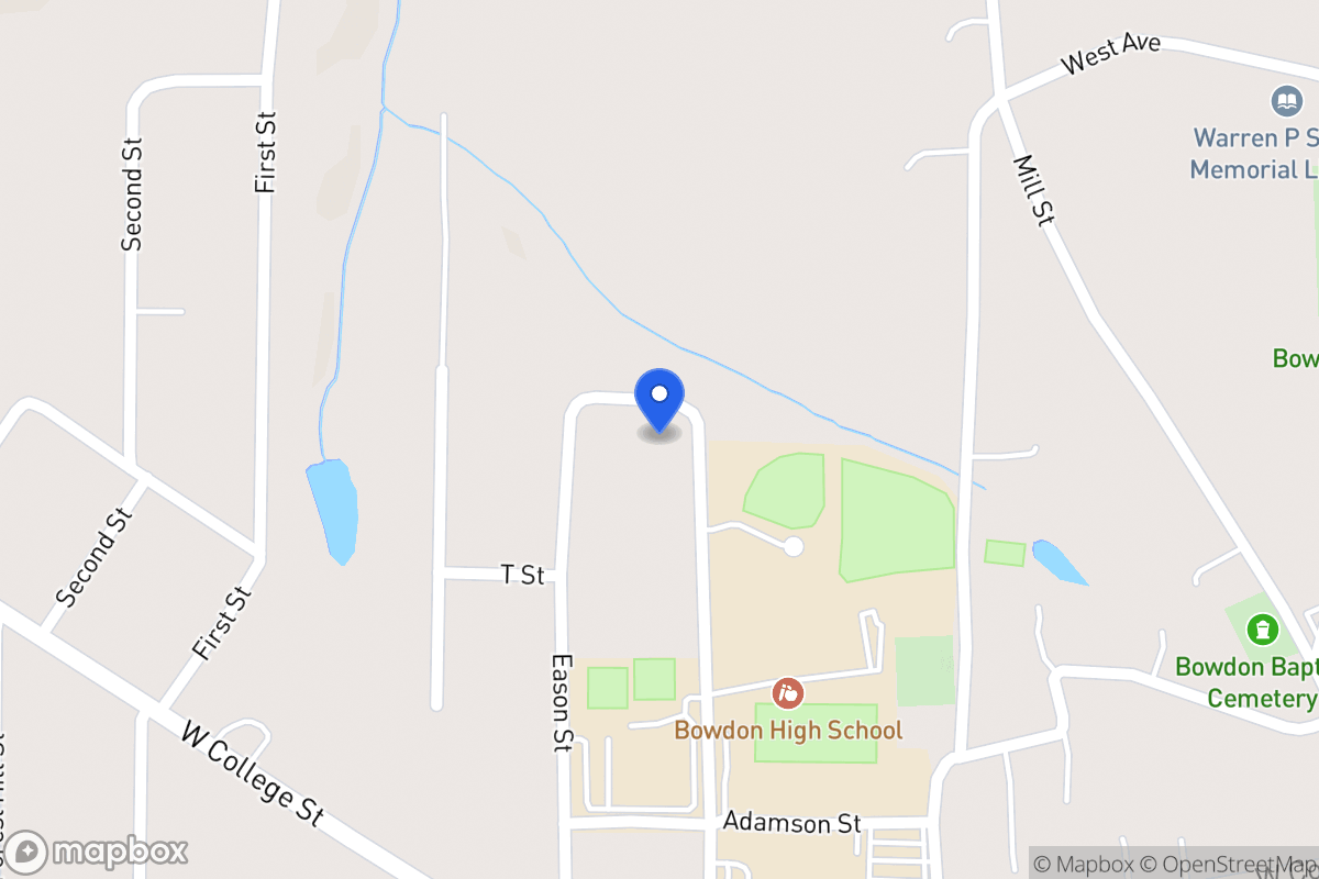 Map of 255 Ben Perkins Dr