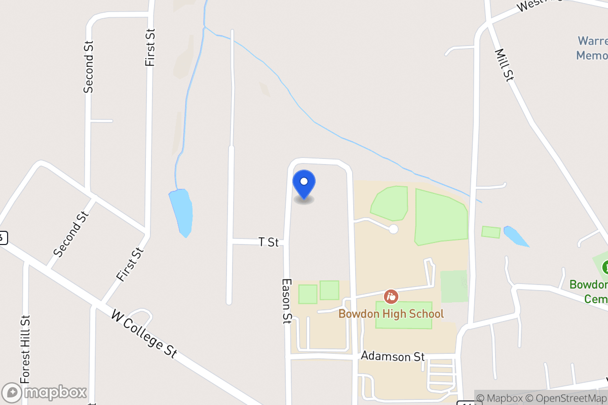 Map of 254 Eason St