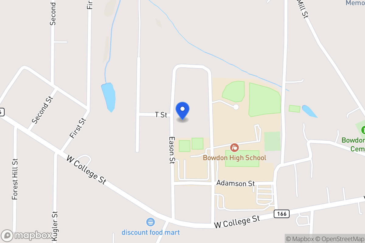 Map of 242 Eason St