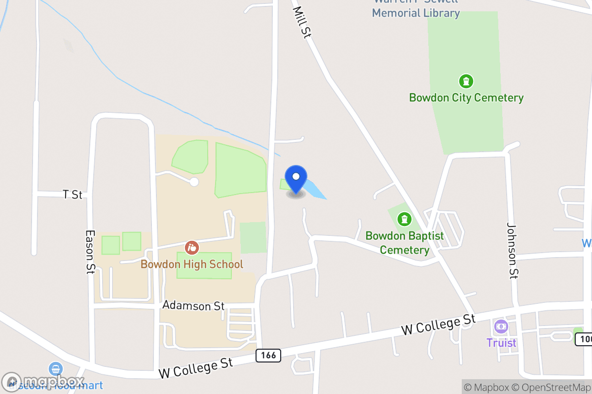 Map of 400 Ellenwood Dr