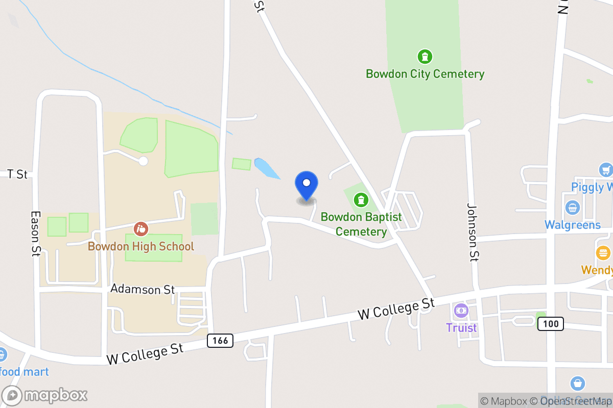 Map of 322 Ellenwood Dr