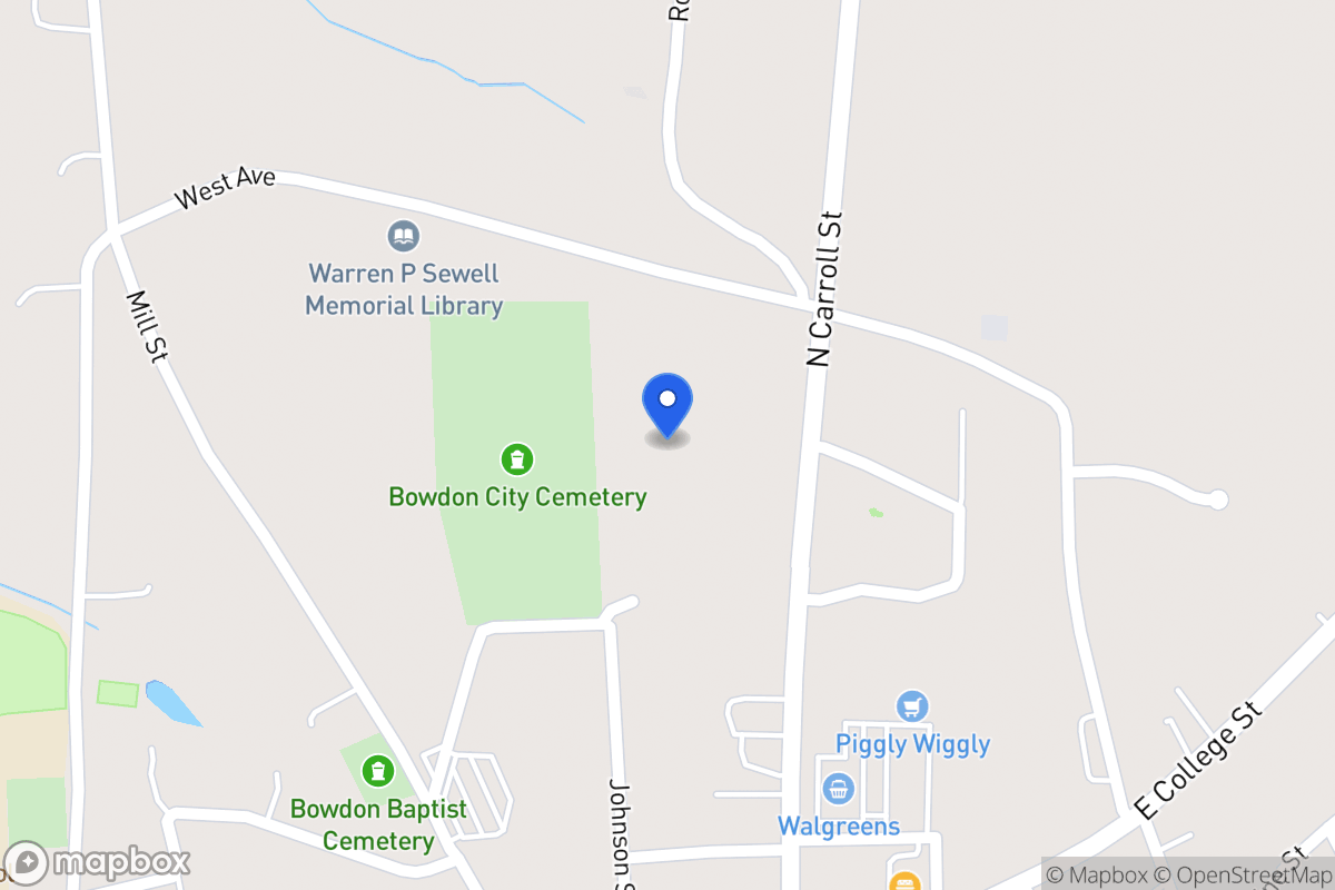 Map of 169 N Carroll St