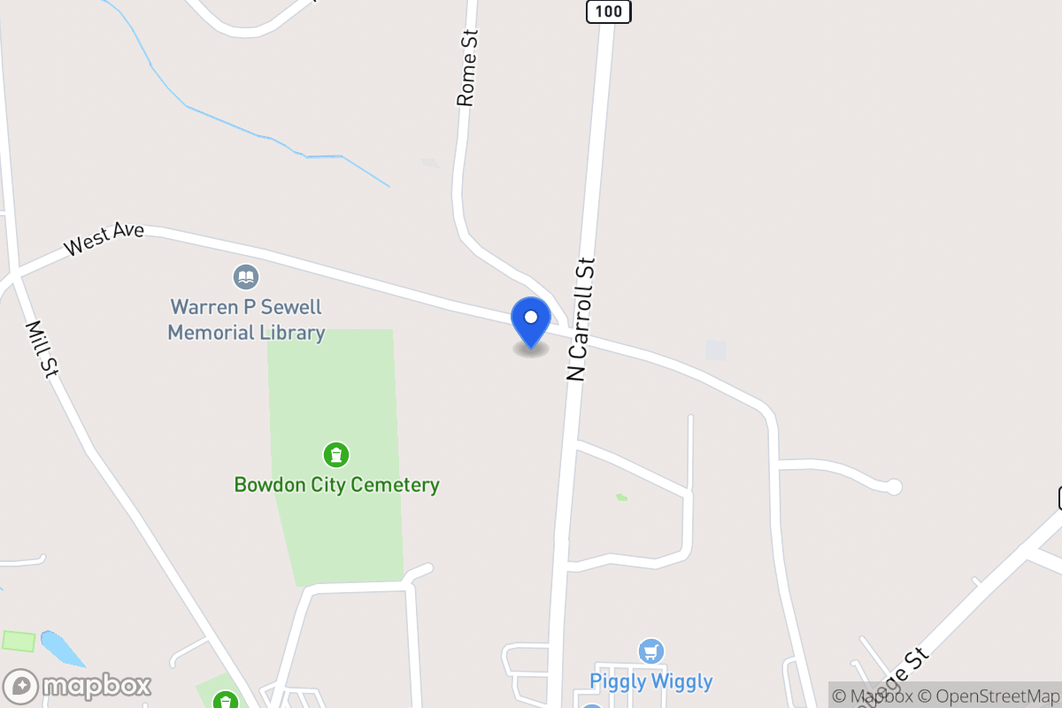 Map of 179 N Carroll St