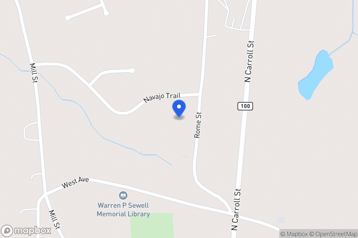 Map of 247 Rome St
