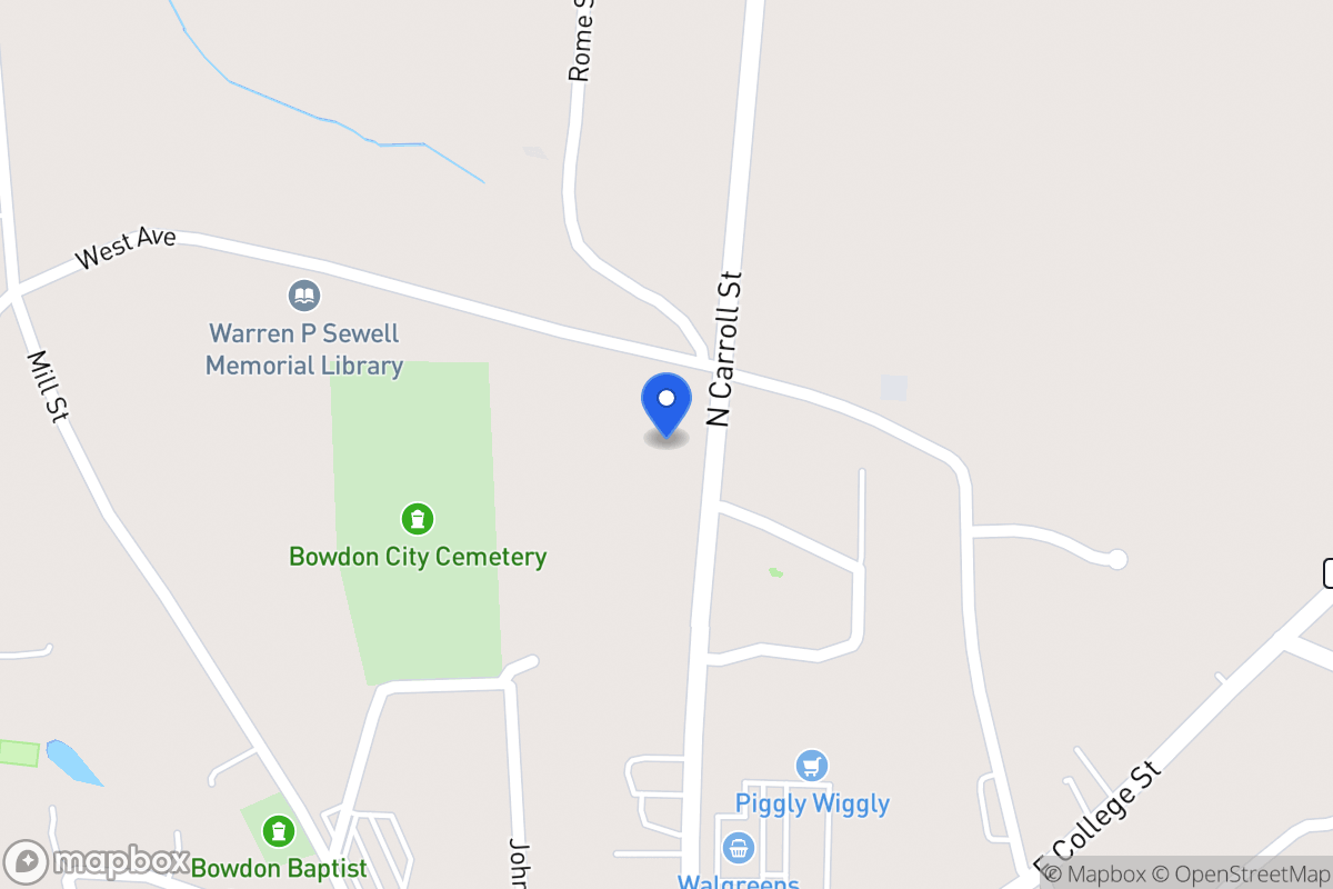 Map of 173 N Carroll St