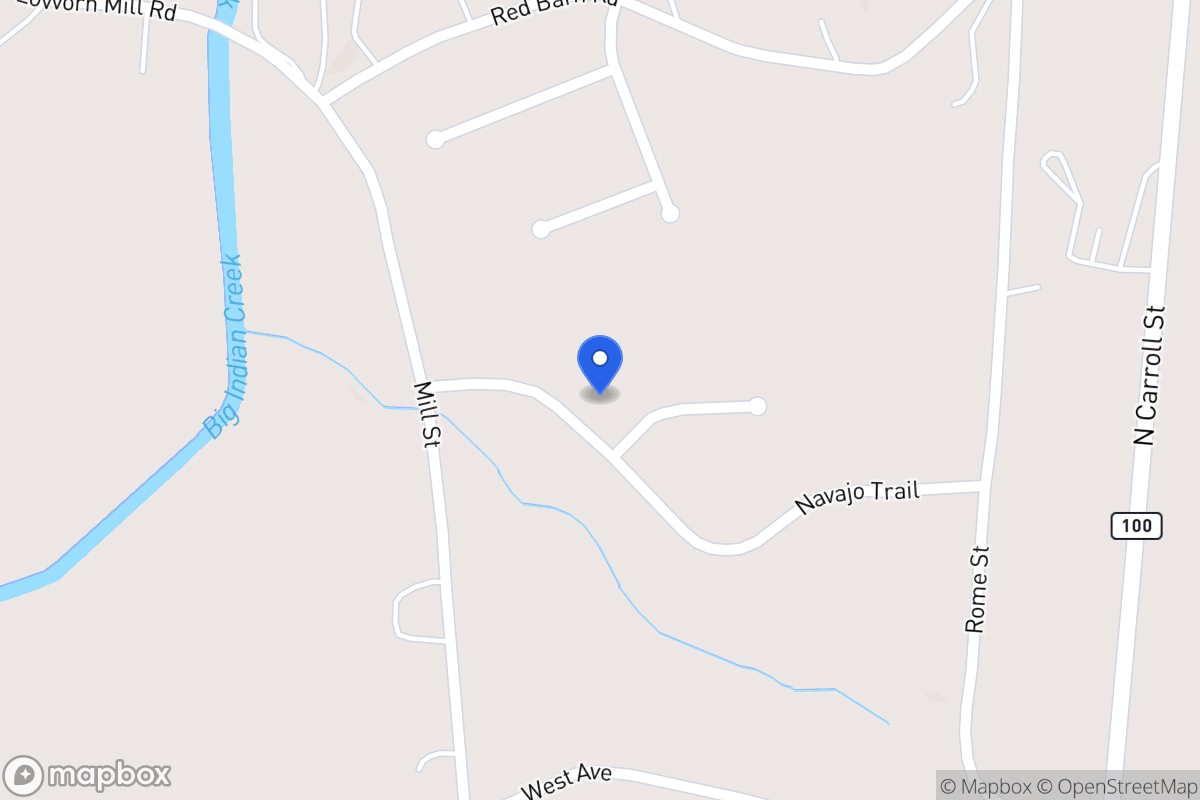Map of 100 Indian Run