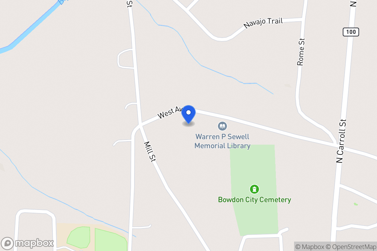 Map of 410 West Ave