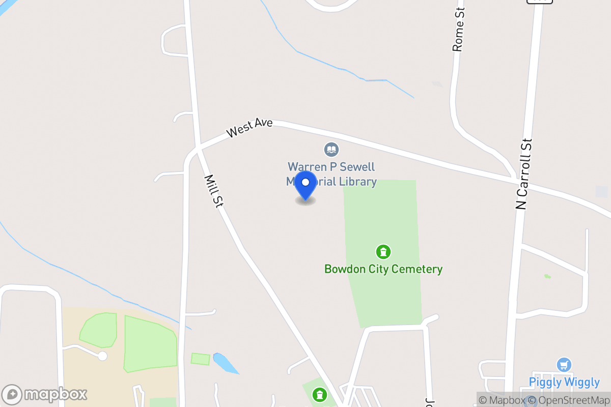 Map of 430 West Ave