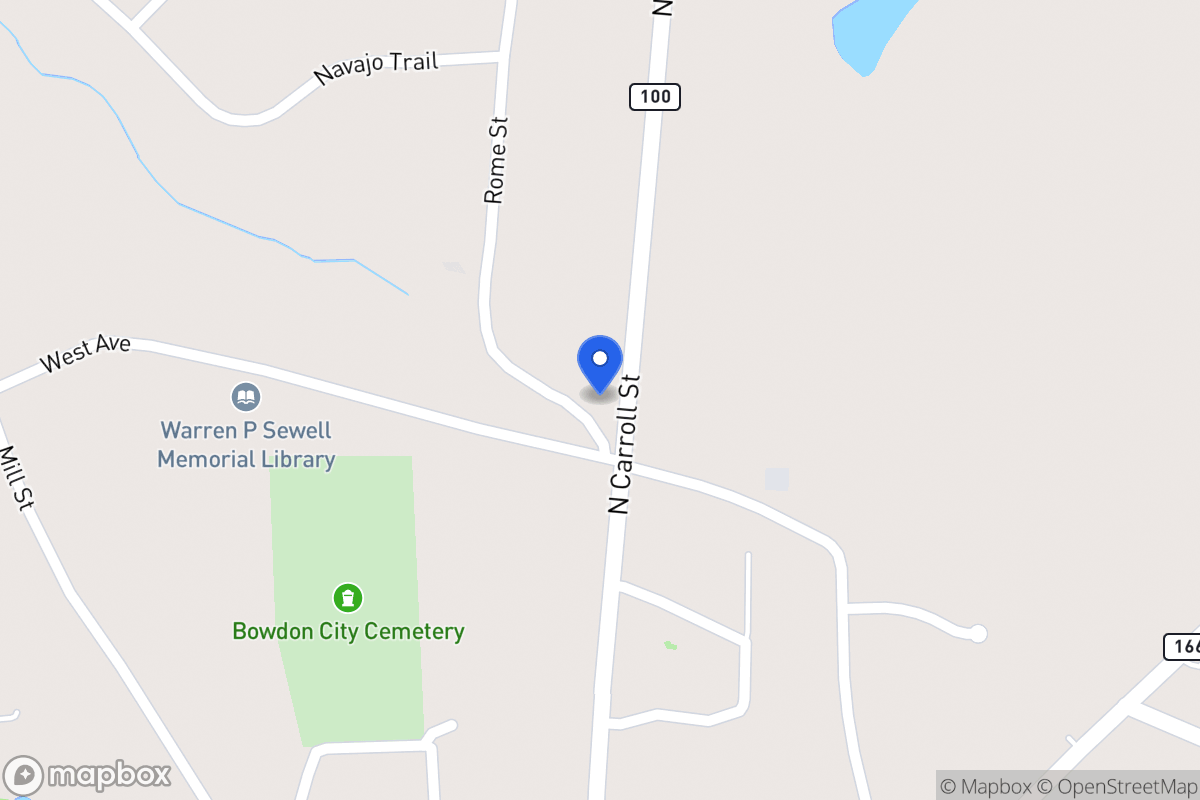 Map of 209 N Carroll St