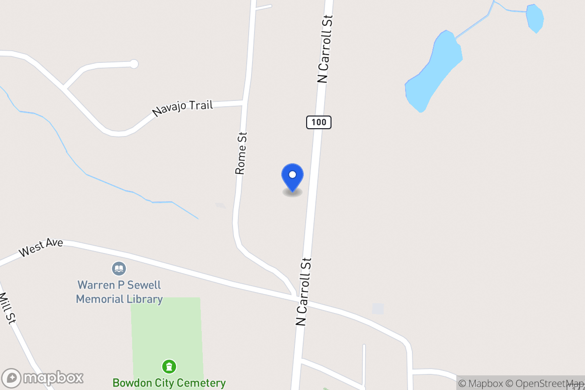 Map of 227 N Carroll St