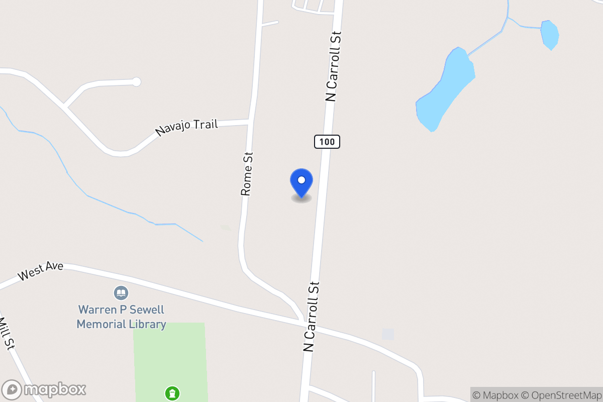 Map of 231 N Carroll St