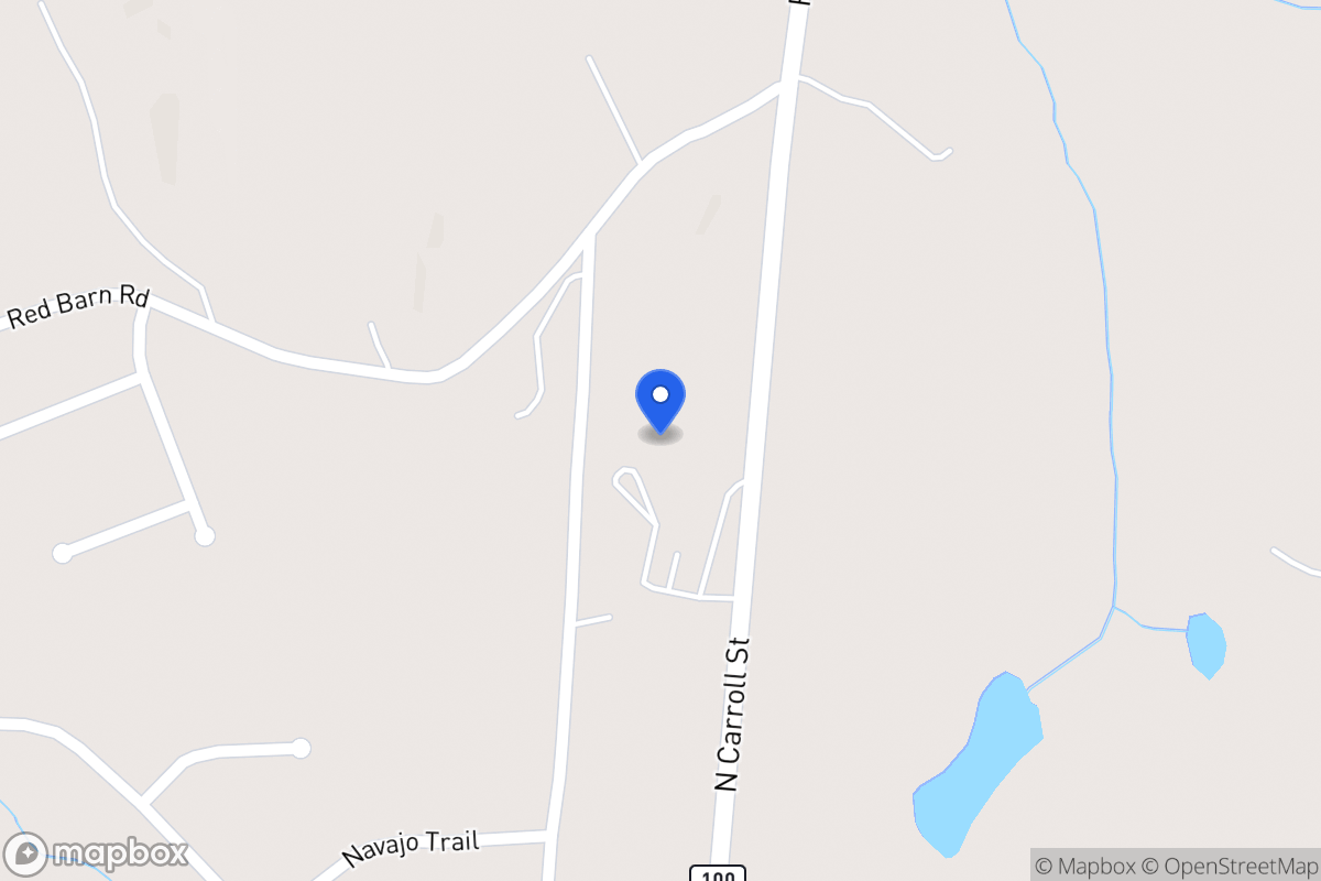 Map of 317 N Carroll St