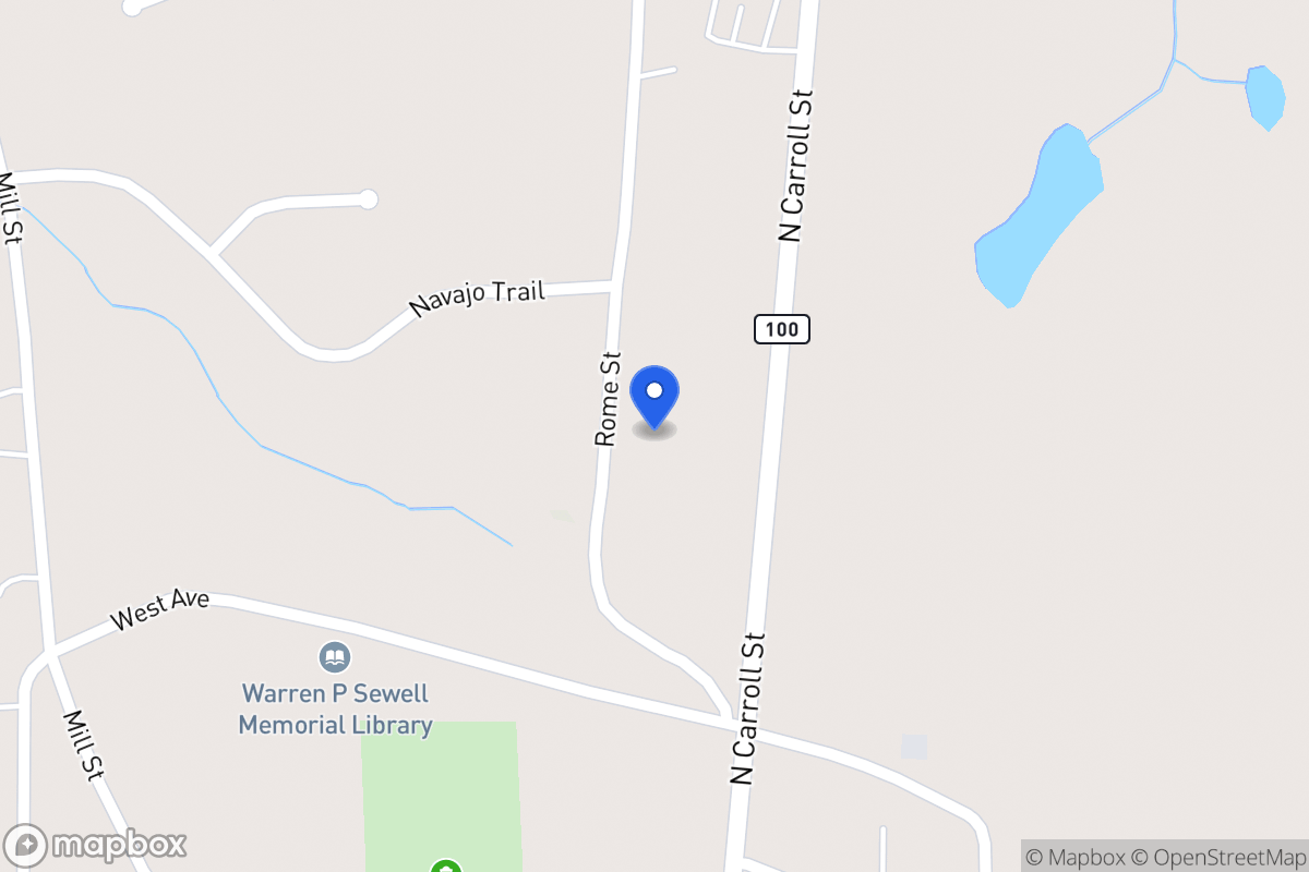 Map of 244 Rome St