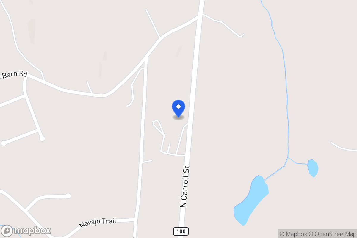 Map of 323 N Carroll St